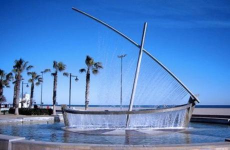 Beach Valencia Luxury A40-13 Apartment With Terrace And Sea Views Exterior foto